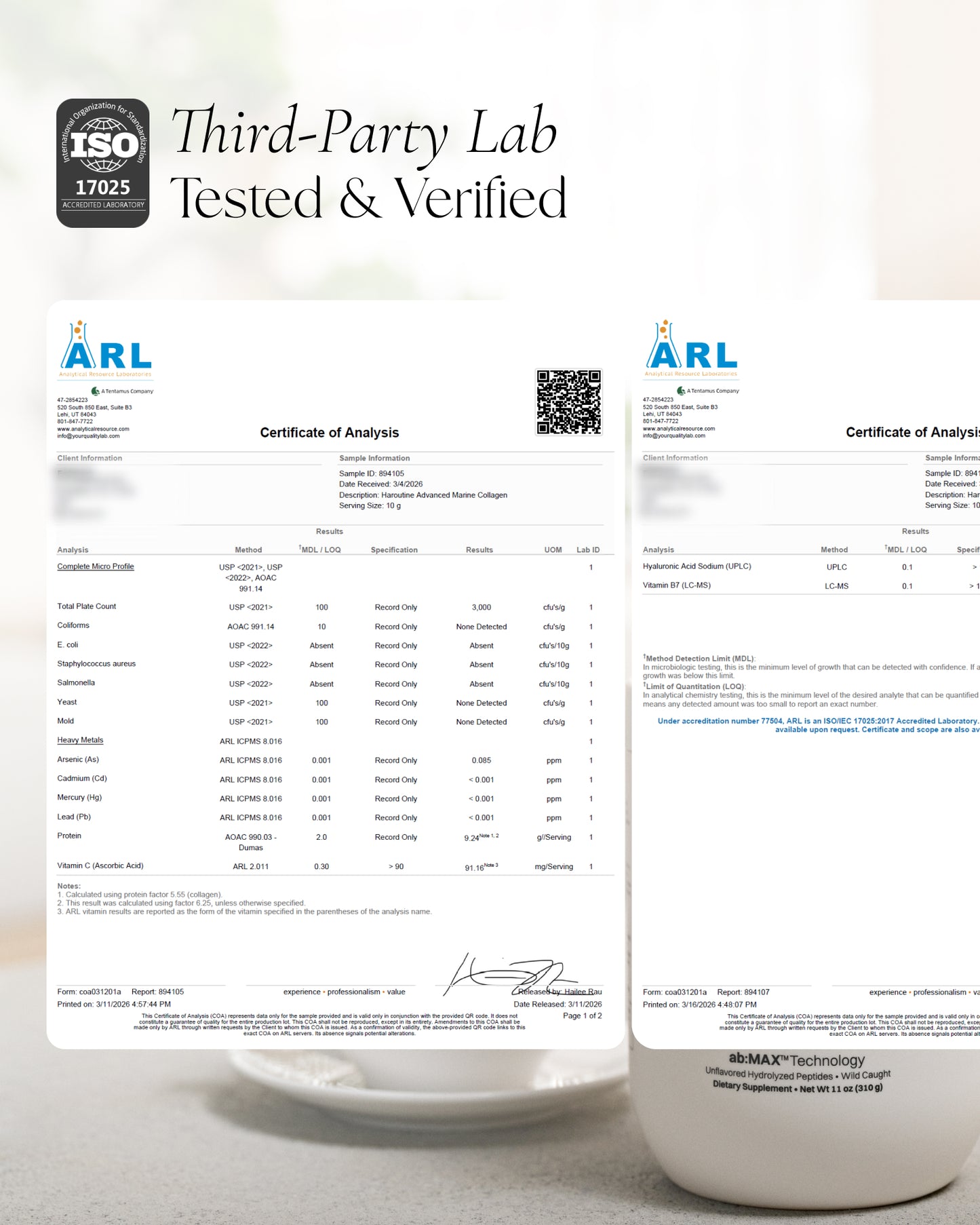 Advanced Marine Collagen Peptides+