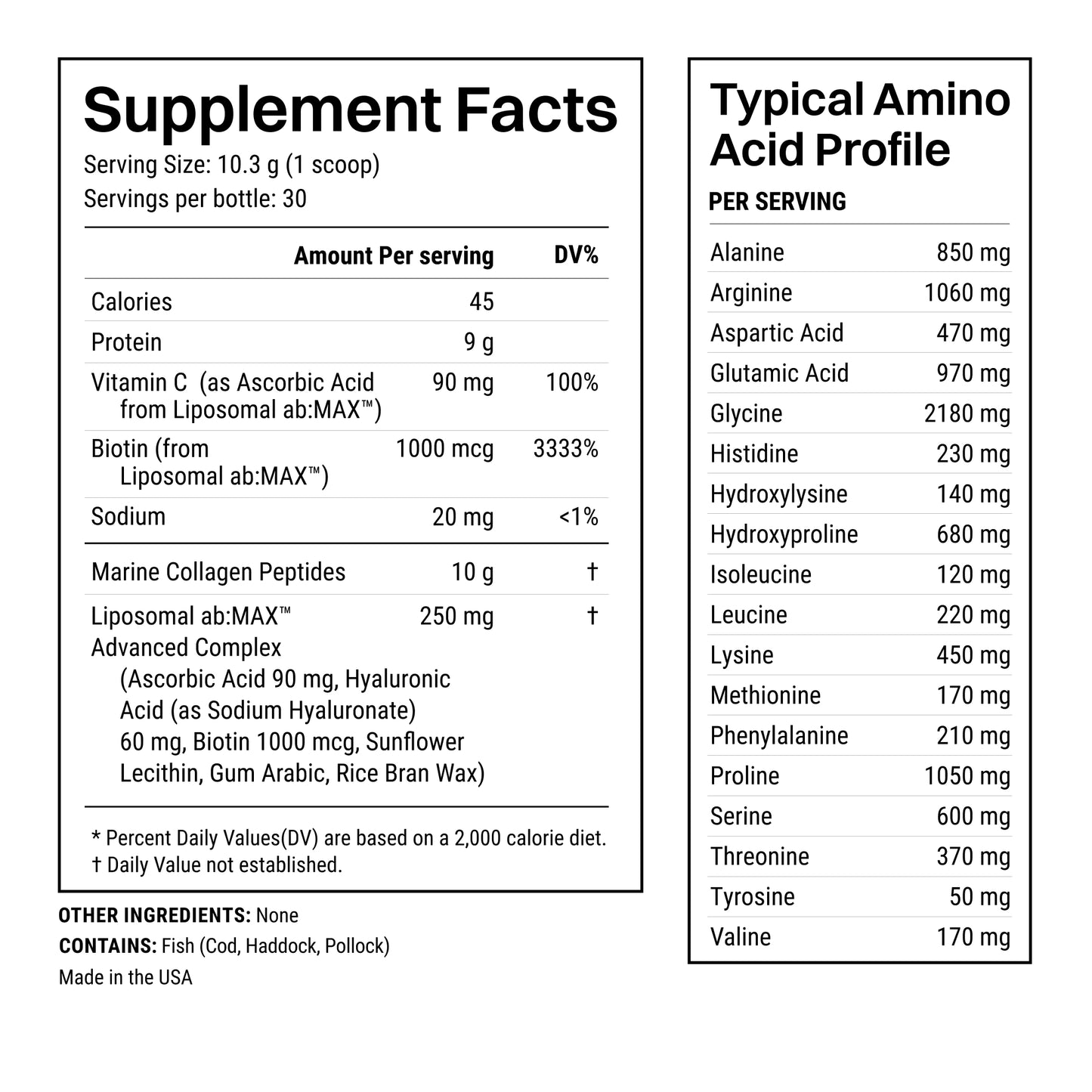 Advanced Marine Collagen Peptides+