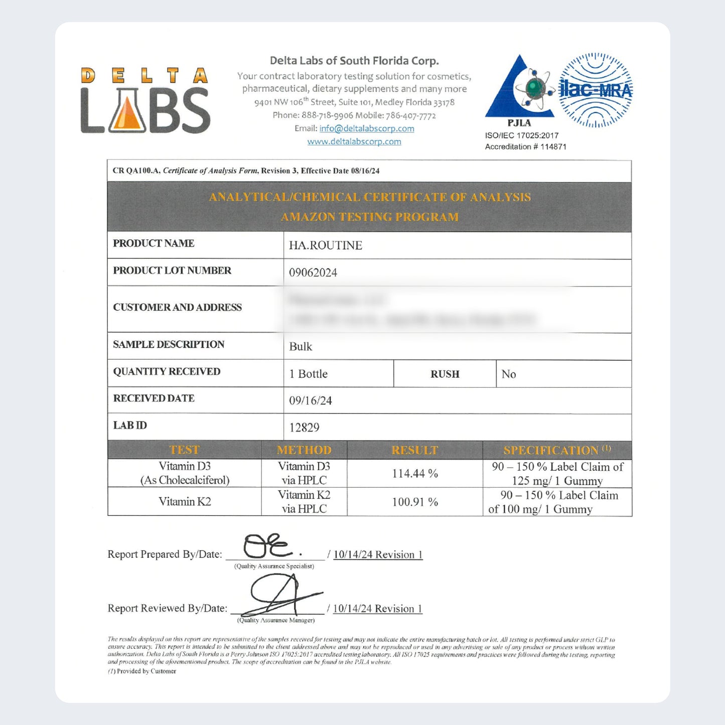 Liposomal Vitamin D3 + K2 Gummies