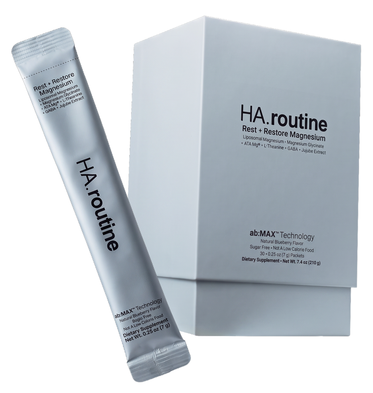 Haroutine Rest and Restore Magnesium box and packet