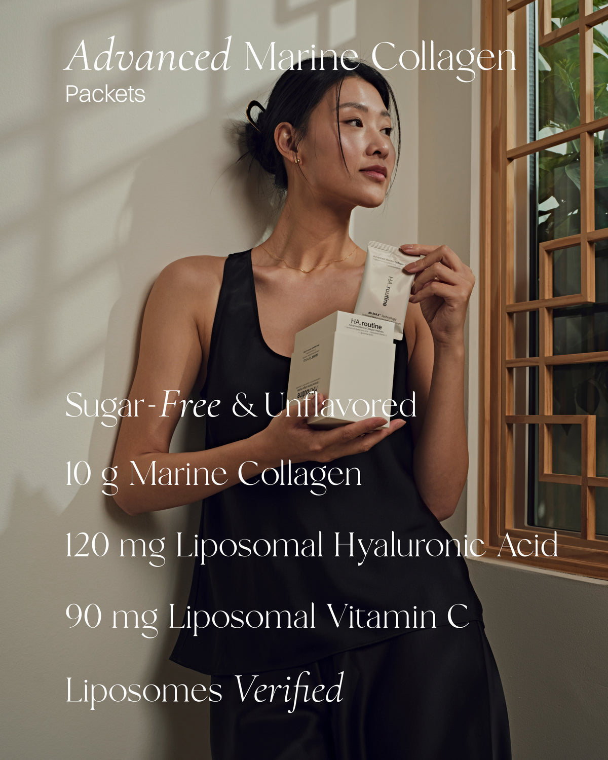 Advanced Marine Collagen packets Highlights