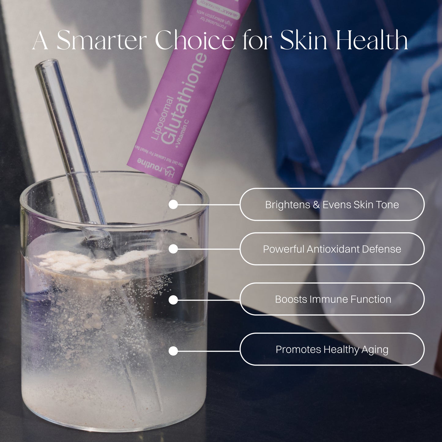 Liposomal Glutathione Powder Packets