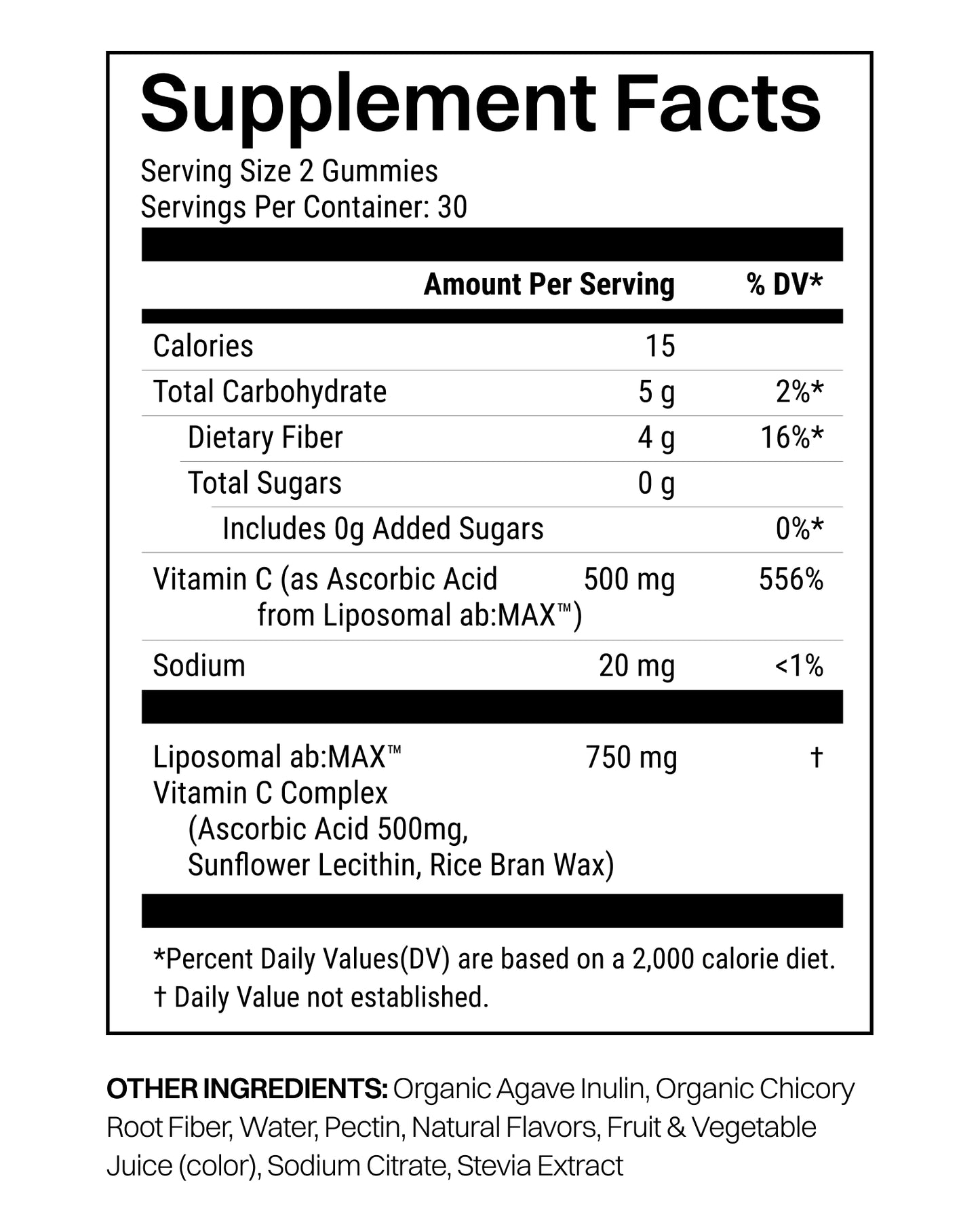 Liposomal Vitamin C Gummies