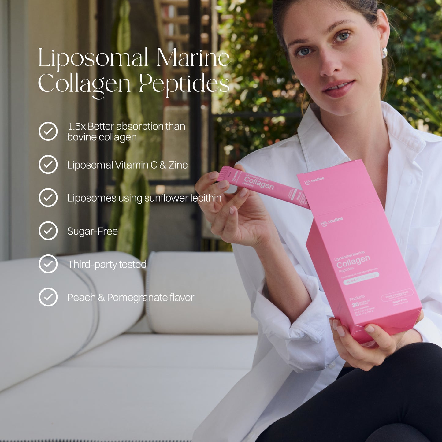 Liposomal Marine Collagen Powder Packets