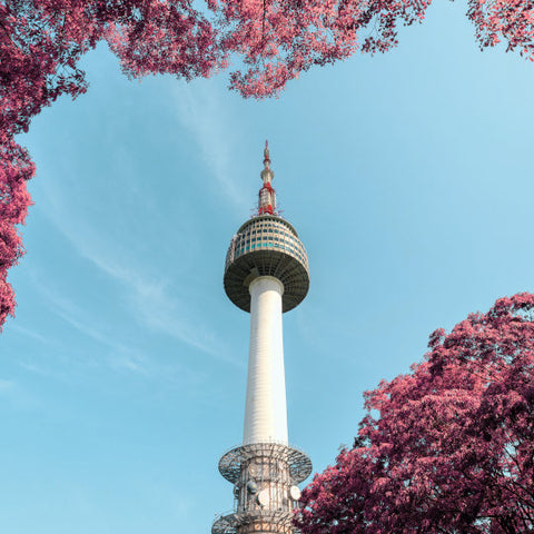 namsan tower, seoul, south korea